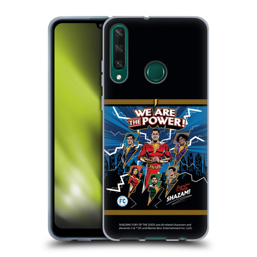 Shazam!: Fury Of The Gods Graphics Character Art Soft Gel Case for Huawei Y6p