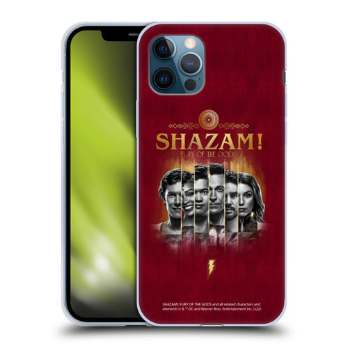 Shazam!: Fury Of The Gods Graphics Poster Soft Gel Case for Apple iPhone 12 / iPhone 12 Pro