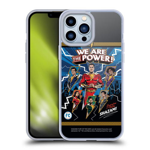 Shazam!: Fury Of The Gods Graphics Character Art Soft Gel Case for Apple iPhone 13 Pro Max