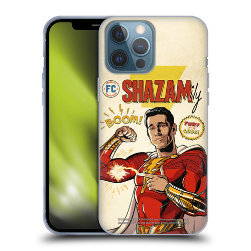 Shazam!: Fury Of The Gods Graphics Comic Soft Gel Case for Apple iPhone 13 Pro Max