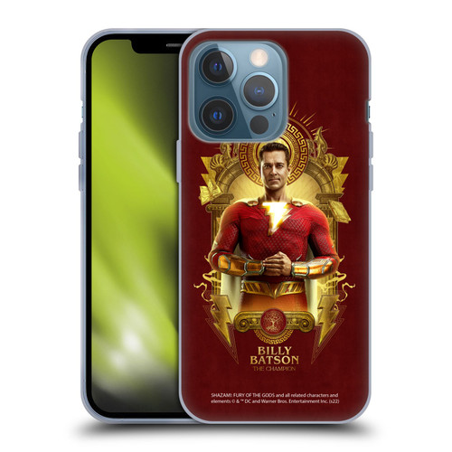 Shazam!: Fury Of The Gods Graphics Billy Soft Gel Case for Apple iPhone 13 Pro