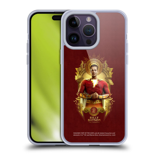 Shazam!: Fury Of The Gods Graphics Billy Soft Gel Case for Apple iPhone 14 Pro Max