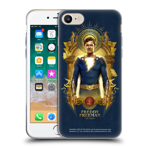 Shazam!: Fury Of The Gods Graphics Freddy Soft Gel Case for Apple iPhone 7 / 8 / SE 2020 & 2022