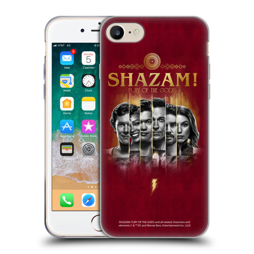 Shazam!: Fury Of The Gods Graphics Poster Soft Gel Case for Apple iPhone 7 / 8 / SE 2020 & 2022