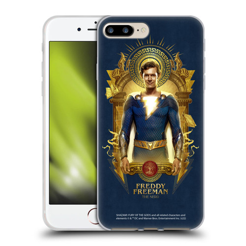 Shazam!: Fury Of The Gods Graphics Freddy Soft Gel Case for Apple iPhone 7 Plus / iPhone 8 Plus