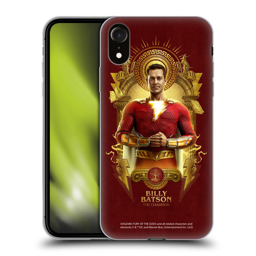 Shazam!: Fury Of The Gods Graphics Billy Soft Gel Case for Apple iPhone XR