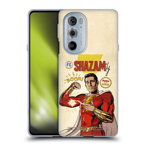 Shazam!: Fury Of The Gods Graphics Comic Soft Gel Case for Motorola Edge X30
