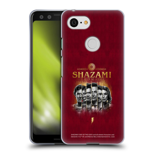 Shazam!: Fury Of The Gods Graphics Poster Soft Gel Case for Google Pixel 3