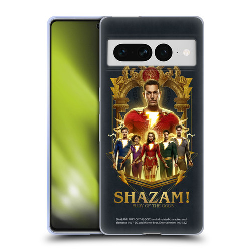 Shazam!: Fury Of The Gods Graphics Group Soft Gel Case for Google Pixel 7 Pro