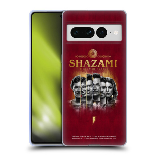 Shazam!: Fury Of The Gods Graphics Poster Soft Gel Case for Google Pixel 7 Pro