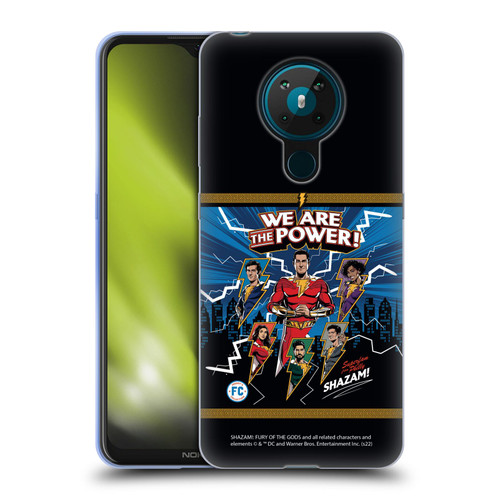 Shazam!: Fury Of The Gods Graphics Character Art Soft Gel Case for Nokia 5.3