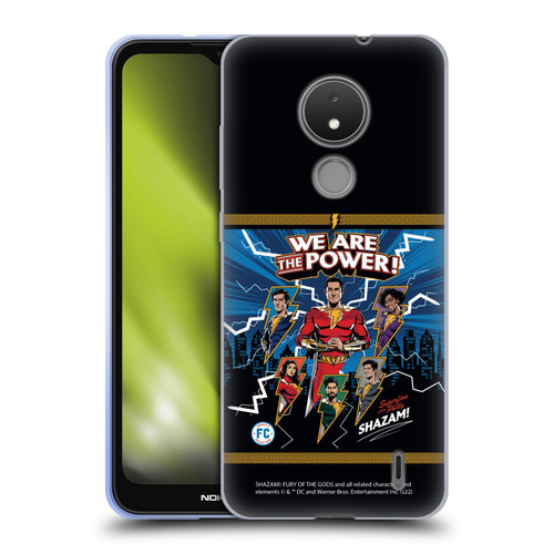 Shazam!: Fury Of The Gods Graphics Character Art Soft Gel Case for Nokia C21