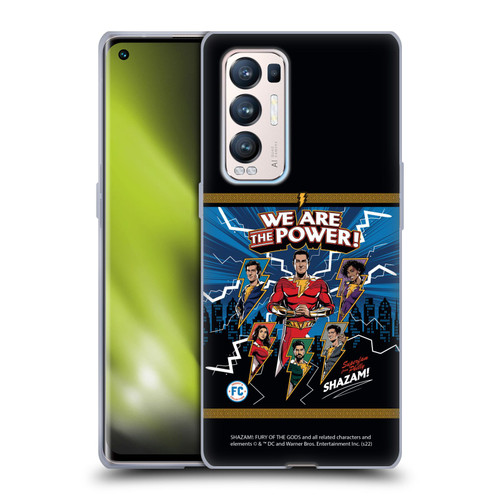 Shazam!: Fury Of The Gods Graphics Character Art Soft Gel Case for OPPO Find X3 Neo / Reno5 Pro+ 5G