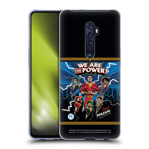 Shazam!: Fury Of The Gods Graphics Character Art Soft Gel Case for OPPO Reno 2