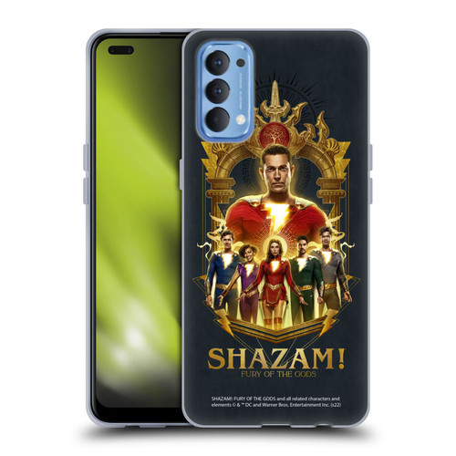 Shazam!: Fury Of The Gods Graphics Group Soft Gel Case for OPPO Reno 4 5G