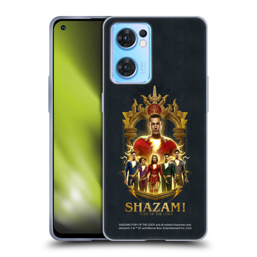 Shazam!: Fury Of The Gods Graphics Group Soft Gel Case for OPPO Reno7 5G / Find X5 Lite