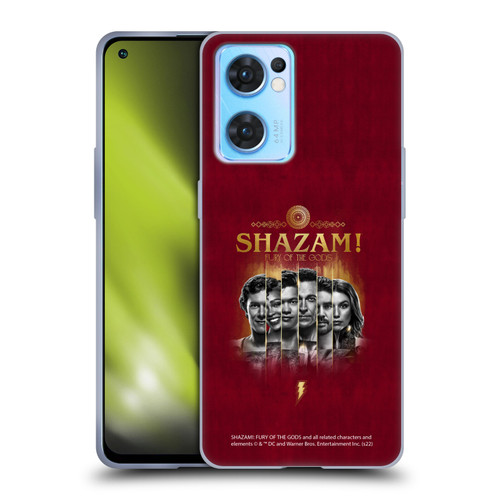 Shazam!: Fury Of The Gods Graphics Poster Soft Gel Case for OPPO Reno7 5G / Find X5 Lite