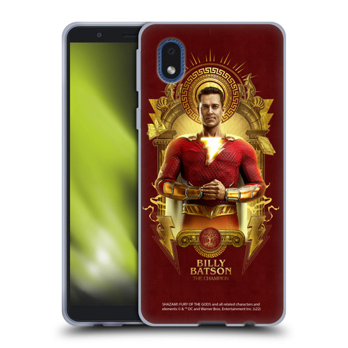 Shazam!: Fury Of The Gods Graphics Billy Soft Gel Case for Samsung Galaxy A01 Core (2020)