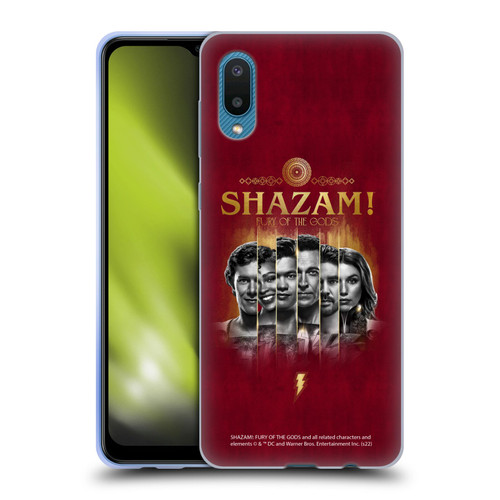 Shazam!: Fury Of The Gods Graphics Poster Soft Gel Case for Samsung Galaxy A02/M02 (2021)