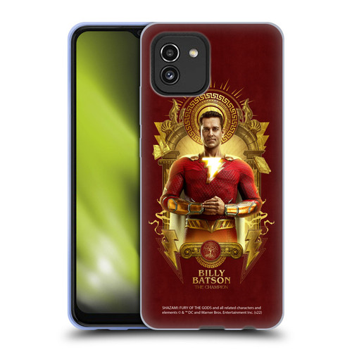 Shazam!: Fury Of The Gods Graphics Billy Soft Gel Case for Samsung Galaxy A03 (2021)