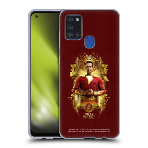 Shazam!: Fury Of The Gods Graphics Billy Soft Gel Case for Samsung Galaxy A21s (2020)