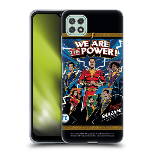 Shazam!: Fury Of The Gods Graphics Character Art Soft Gel Case for Samsung Galaxy A22 5G / F42 5G (2021)
