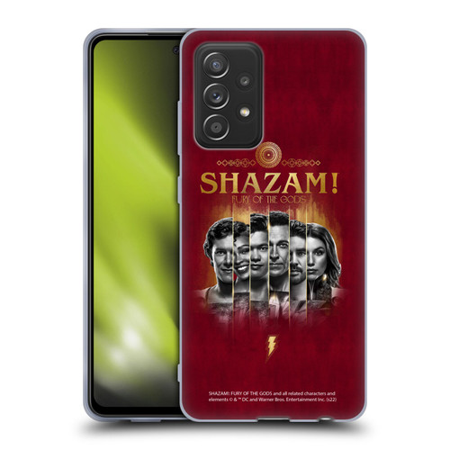 Shazam!: Fury Of The Gods Graphics Poster Soft Gel Case for Samsung Galaxy A52 / A52s / 5G (2021)