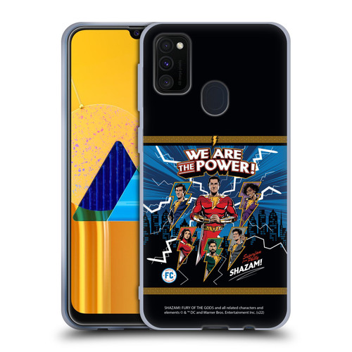 Shazam!: Fury Of The Gods Graphics Character Art Soft Gel Case for Samsung Galaxy M30s (2019)/M21 (2020)