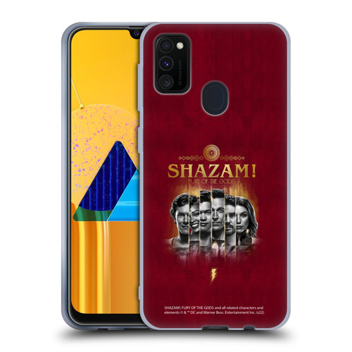 Shazam!: Fury Of The Gods Graphics Poster Soft Gel Case for Samsung Galaxy M30s (2019)/M21 (2020)