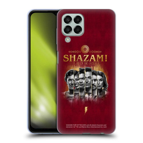 Shazam!: Fury Of The Gods Graphics Poster Soft Gel Case for Samsung Galaxy M33 (2022)