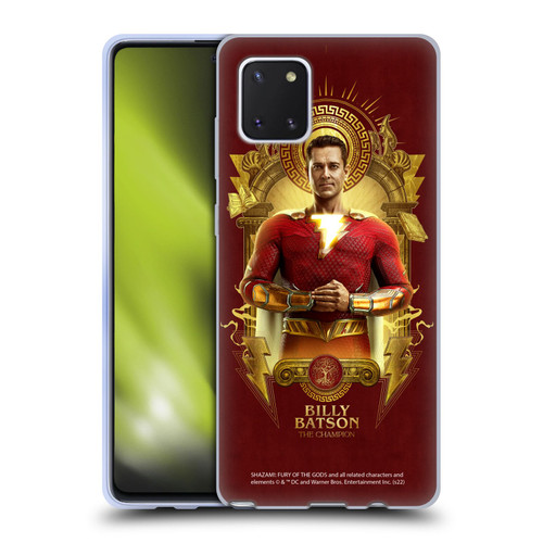 Shazam!: Fury Of The Gods Graphics Billy Soft Gel Case for Samsung Galaxy Note10 Lite