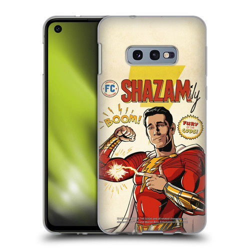Shazam!: Fury Of The Gods Graphics Comic Soft Gel Case for Samsung Galaxy S10e