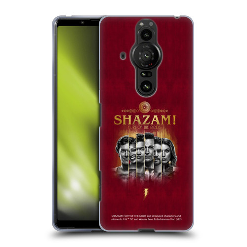 Shazam!: Fury Of The Gods Graphics Poster Soft Gel Case for Sony Xperia Pro-I