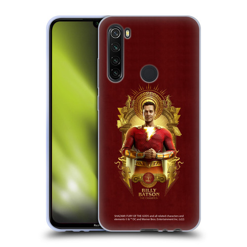 Shazam!: Fury Of The Gods Graphics Billy Soft Gel Case for Xiaomi Redmi Note 8T