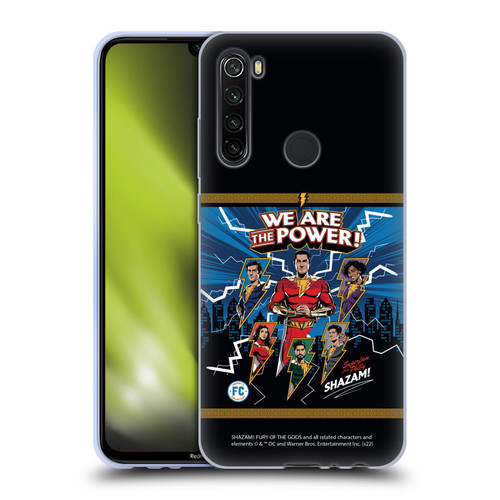 Shazam!: Fury Of The Gods Graphics Character Art Soft Gel Case for Xiaomi Redmi Note 8T