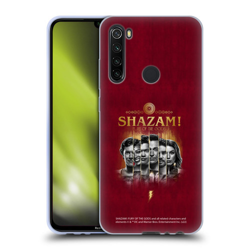Shazam!: Fury Of The Gods Graphics Poster Soft Gel Case for Xiaomi Redmi Note 8T
