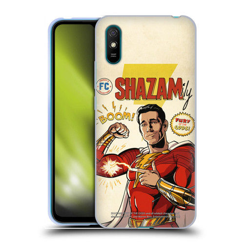 Shazam!: Fury Of The Gods Graphics Comic Soft Gel Case for Xiaomi Redmi 9A / Redmi 9AT