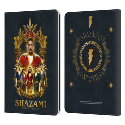 Shazam!: Fury Of The Gods Graphics Group Leather Book Wallet Case Cover For Amazon Kindle Paperwhite 1 / 2 / 3