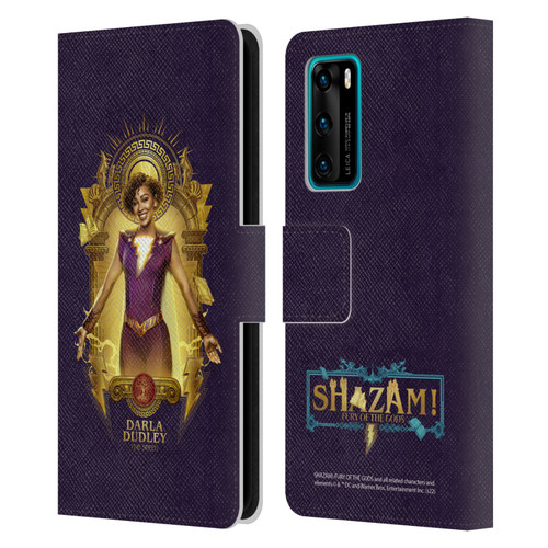 Shazam!: Fury Of The Gods Graphics Darla Leather Book Wallet Case Cover For Huawei P40 5G