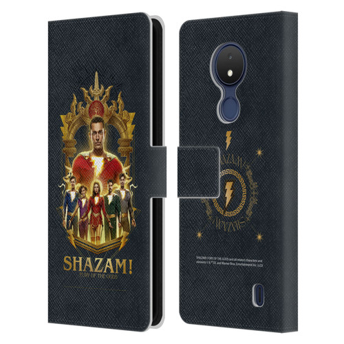 Shazam!: Fury Of The Gods Graphics Group Leather Book Wallet Case Cover For Nokia C21