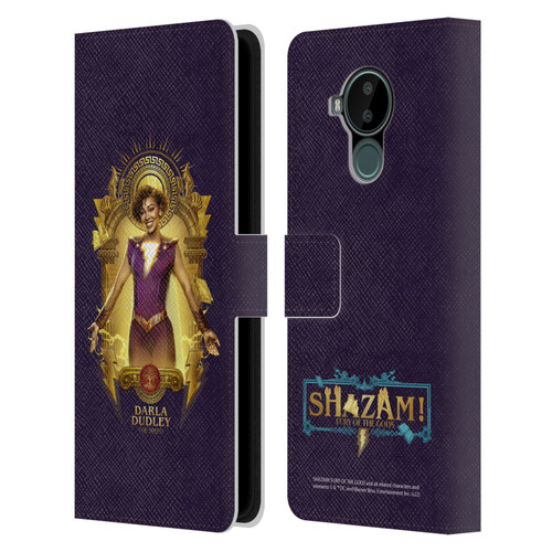 Shazam!: Fury Of The Gods Graphics Darla Leather Book Wallet Case Cover For Nokia C30