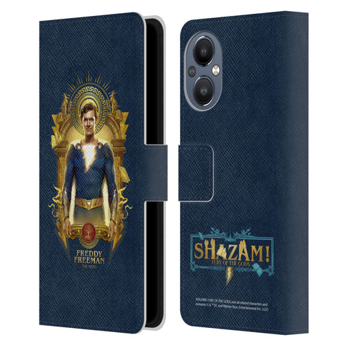 Shazam!: Fury Of The Gods Graphics Freddy Leather Book Wallet Case Cover For OnePlus Nord N20 5G
