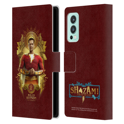 Shazam!: Fury Of The Gods Graphics Billy Leather Book Wallet Case Cover For OnePlus Nord 2 5G