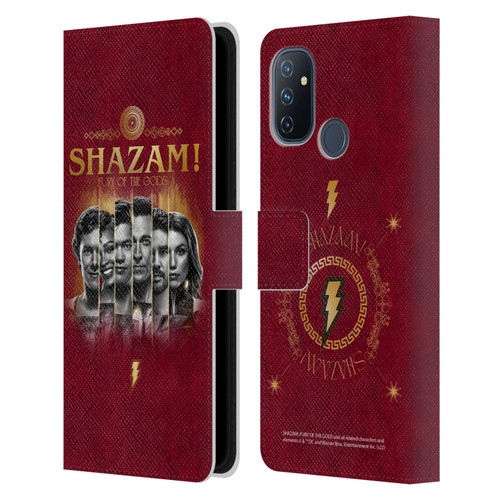 Shazam!: Fury Of The Gods Graphics Poster Leather Book Wallet Case Cover For OnePlus Nord N100