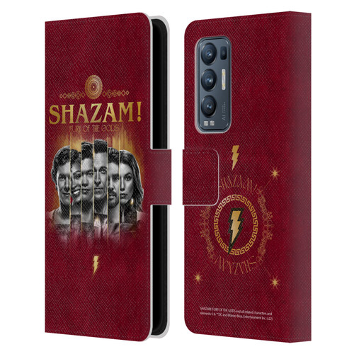 Shazam!: Fury Of The Gods Graphics Poster Leather Book Wallet Case Cover For OPPO Find X3 Neo / Reno5 Pro+ 5G