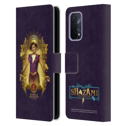 Shazam!: Fury Of The Gods Graphics Darla Leather Book Wallet Case Cover For OPPO A54 5G