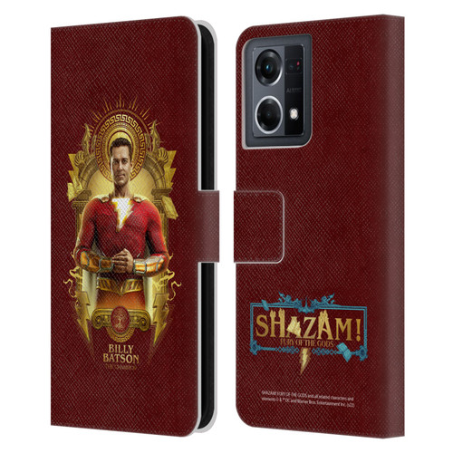 Shazam!: Fury Of The Gods Graphics Billy Leather Book Wallet Case Cover For OPPO Reno8 4G