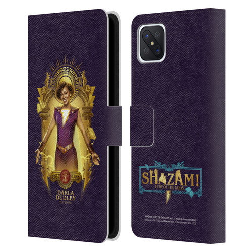 Shazam!: Fury Of The Gods Graphics Darla Leather Book Wallet Case Cover For OPPO Reno4 Z 5G