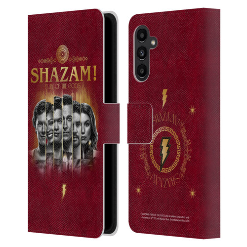 Shazam!: Fury Of The Gods Graphics Poster Leather Book Wallet Case Cover For Samsung Galaxy A13 5G (2021)