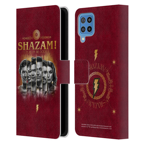 Shazam!: Fury Of The Gods Graphics Poster Leather Book Wallet Case Cover For Samsung Galaxy F22 (2021)